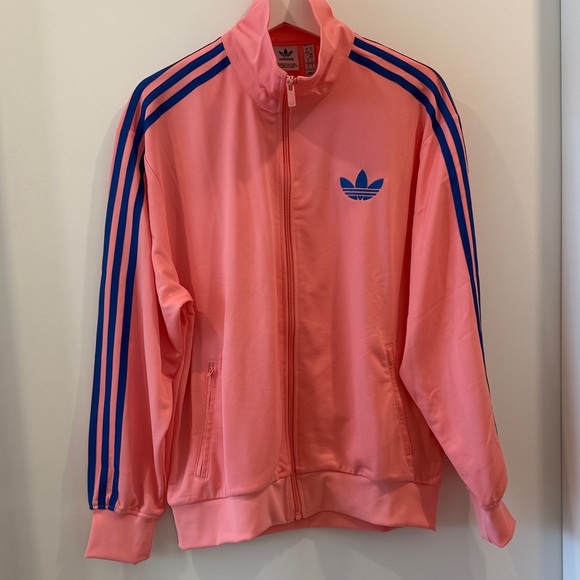 ✨Host pick✨Adidas Firebird Loose Jacket with Royal Stripes - Picture 4 of 6